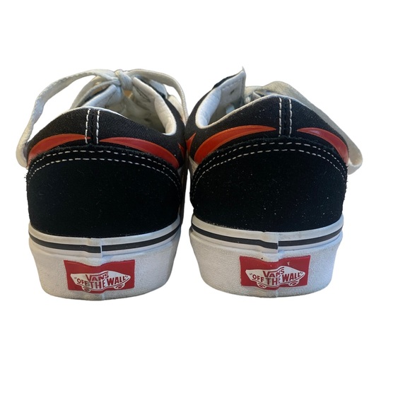 VANS Old Skool Classic Flame Skateboard Sneakers 500714 low Top Men 6 Women 7.5 - Picture 5 of 8